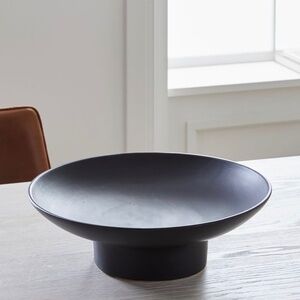 West Elm Pure Ceramic Footed Decorative Bowl